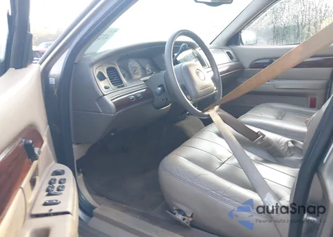 2003 Mercury Grand Marquis Ls из США, поврежденный, VIN 2MEFM75W73X711459